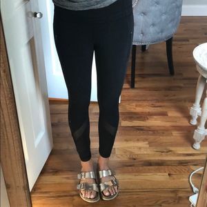 Lululemon black mesh leggings